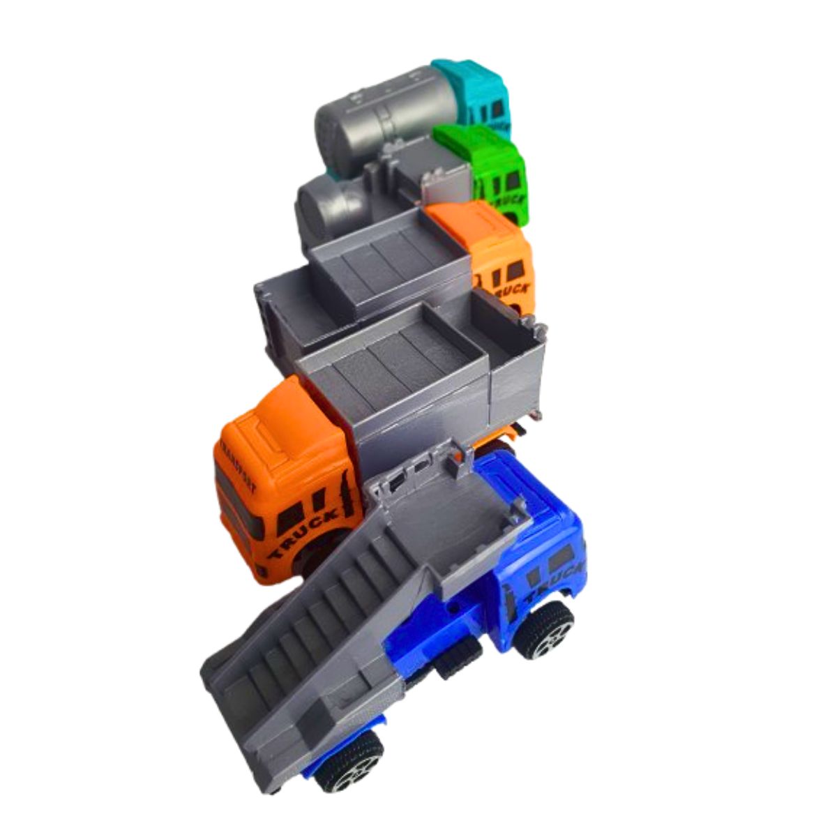 Kit Jogo 4 Carrinhos E Caminhões Infantil Sortido - Ark Toys Kit Jogo 4 Carrinhos E Caminhões Infantil Sortido - Ark Toys